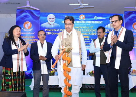 त्रिपुरा : सीएम साहा ने 210 स्कूलों में पर्सनलाइज़्ड एडैप्टिव लर्निंग लैब का उद्घाटन किया