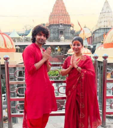 फिल्म 'तुम मेरे हो' से पहले बाबा महाकाल की शरण में पहुंचे गुरमीत चौधरी, सफलता के लिए मांगा आशीर्वाद