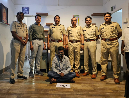 वन्यजीव तस्करी के खिलाफ वन विभाग की बड़ी कार्रवाई, 'हत्था जोड़ी' के साथ एक तस्कर गिरफ्तार