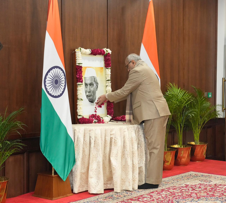 भारत के प्रथम राष्ट्रपति डॉ. राजेंद्र प्रसाद की पुण्यतिथि, सी. पी. राधाकृष्णन ने दी श्रद्धांजलि