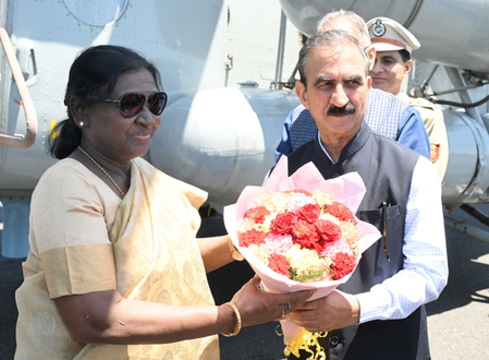 राष्ट्रपति मुर्मु के स्वागत में राजभवन में भव्य आयोजन, पांच दिन के शिमला दौरे पर कई कार्यक्रम