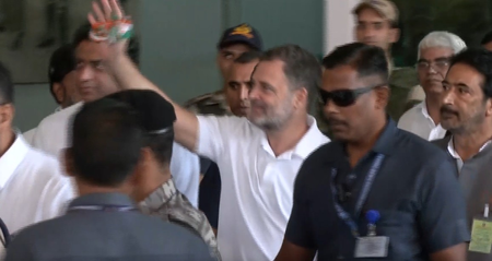 चेन्नई दौरे पर राहुल गांधी, मामल्लपुरम शिविर में कांग्रेस जिला प्रमुखों को करेंगे संबोधित