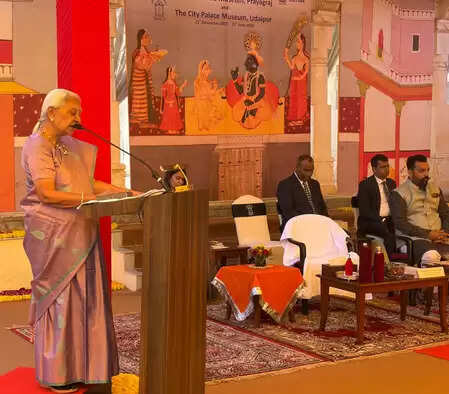 मेवाड़ शैली भारतीय संस्कृति की जीवित स्मृति: राज्यपाल आनंदीबेन पटेल
