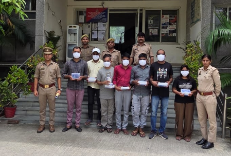 साइबर ठगों को म्यूल बैंक अकाउंट बेचने वाले 7 आरोपी गिरफ्तार, देशभर में 74 साइबर शिकायतों से जुड़े खाते मिले