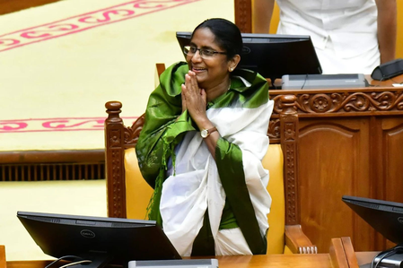 केरल विधानसभा की उपाध्यक्ष चुने जाने पर शनीमोल उस्मान को मुख्यमंत्री वीडी सतीशन ने दी बधाई