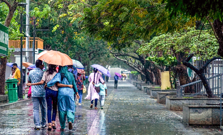केरल में भारी बारिश का अलर्ट, 10 जिलों के लिए चेतावनी जारी