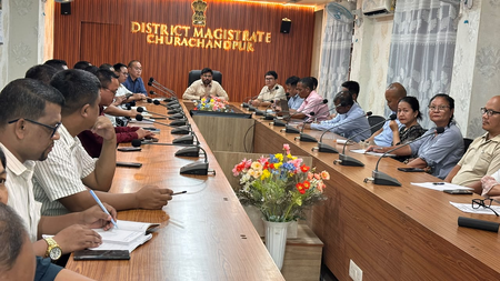 मणिपुर: चुराचांदपुर में 'सेवा संकल्प अभियान 2026' की तैयारी को लेकर बैठक, 17 सितंबर से होगी शुरुआत