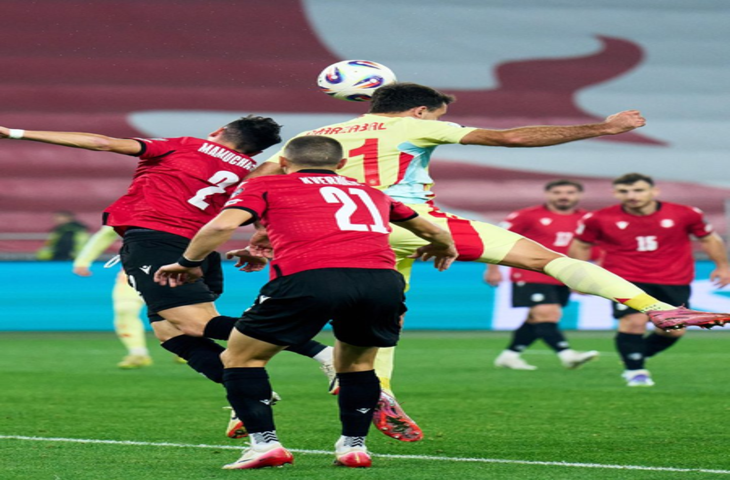 स्पेन ने जॉर्जिया को 4-0 से हराया, मिकल ओयार्जाबेल जीत के हीरो
