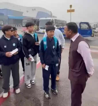 केंद्रीय खेल मंत्री डॉ. मनसुख मांडविया ने अरुणाचल प्रदेश अंडर-16 क्रिकेट टीम को नए साल की बधाई दी