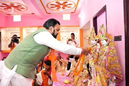 चकोटी मठ में प्राण प्रतिष्ठा महोत्सव में शामिल हुए सीएम सम्राट चौधरी, कहा- ‘24 अवतार धाम’ बनेगा आस्था का केंद्र ‎