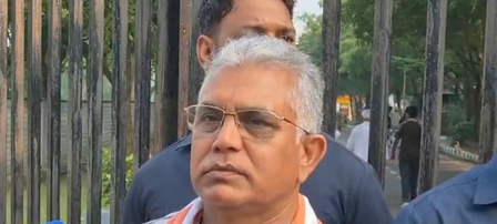 सीजेपी के प्रदर्शन पर बोले दिलीप घोष बोले- 'दिल्ली में उत्पात मचाने का हो रहा प्रयास', ममता बनर्जी पर भी कसा तंज