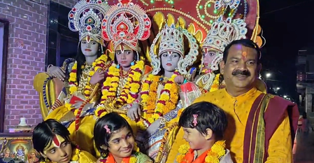 राजस्थान : डीग के 137 साल पुराने रामलीला महोत्सव में निकली भव्य राम बारात, जय श्रीराम के जयकारों से गूंजा डीग