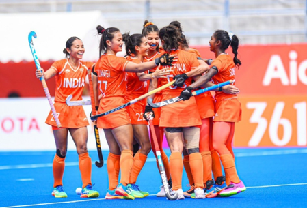 एशियन गेम्स: भारतीय महिला हॉकी टीम ने उज्बेकिस्तान को 19-0 से हराया, दीपिका ने 8 गोल किए