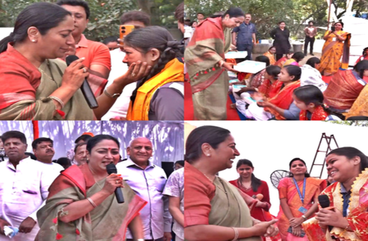 मुख्यमंत्री रेखा गुप्ता ने किया कन्या पूजन, स्कूली छात्राओं की सुनी समस्याएं
