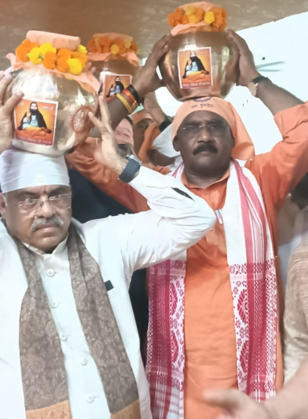 गुरु रविदास की जन्मस्थली से भाजपा का 'समरसता संकल्प अभियान' शुरू, देशभर के 20 हजार से अधिक स्थानों तक पहुंचेगी पावन माटी