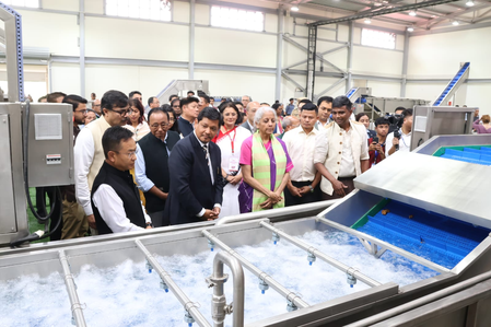 वित्त मंत्री निर्मला सीतारमण ने पूर्वोत्तर की सबसे बड़ी ऑर्गेनिक मसाला प्रोसेसिंग यूनिट का किया उद्घाटन