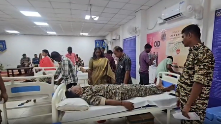 रायगडा में रक्त की कमी को दूर करने के लिए आगे आई सीआरपीएफ