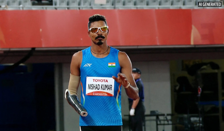 एशियन पैरा गेम्स: निषाद कुमार ने लहराया तिरंगा, टी47 लॉन्ग जंप में देश के लिए जीता गोल्ड मेडल