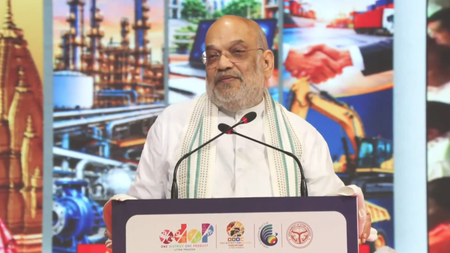 यूपी इंटरनेशनल ट्रेड शो में अमित शाह बोले-तमंचों की फैक्ट्री की जगह बन रही ब्रह्मोस