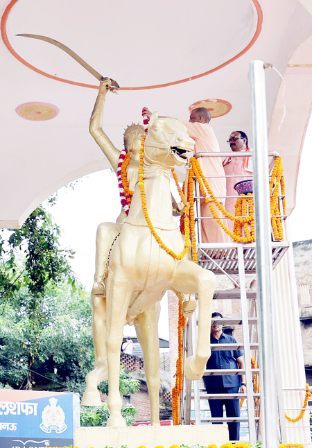 देशवासियों को प्रेरणा देता है वीरांगनाओं का त्याग और बलिदान, रानी अवंती बाई महान क्रांतिकारी : सीएम योगी