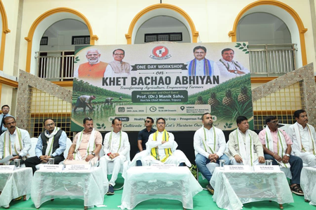 त्रिपुरा सरकार ने किसानों की आय दोगुनी करने का लक्ष्य हासिल किया: सीएम माणिक साहा