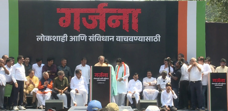 ठाकरे भाइयों ने मुंबई में 'गर्जना मोर्चा' का किया नेतृत्व, एसआईआर विवाद पर चुनाव आयोग को दी चुनौती
