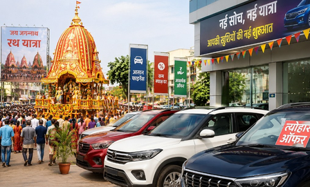 रथ यात्रा से अहमदाबाद के ऑटोमोबाइल बाजार को मिली रफ्तार, वाहनों की बिक्री और ग्राहकों का भरोसा बढ़ा
