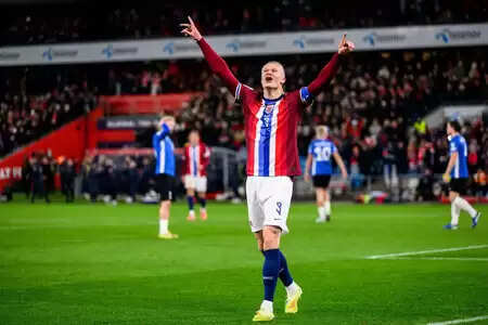 प्रीमियर लीग: एर्लिंग हालैंड सबसे तेज 100 गोल करने वाले फुटबॉलर बने, एलन शीयरर का रिकॉर्ड तोड़ा