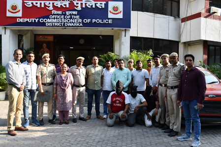 दिल्ली: द्वारका एएटीएस ने अंतरराज्यीय कारजैकिंग गैंग पकड़ा, जम्मू-कश्मीर के कठुआ से तीन गिरफ्तार