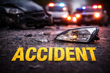 सूरत में डॉक्टर की अनियंत्रित कार ने कई वाहनों को मारी टक्कर, पांच घायल