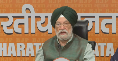हमारे पास एक युवा नेता हैं, जिन्हें बेबुनियाद आरोप लगाने की आदत है : हरदीप सिंह पुरी