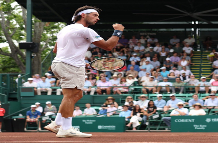 टेनिस: थियागो अगस्टिन ने पहला सेट हारने के बाद बेन शेल्टन पर जोरदार जीत हासिल की