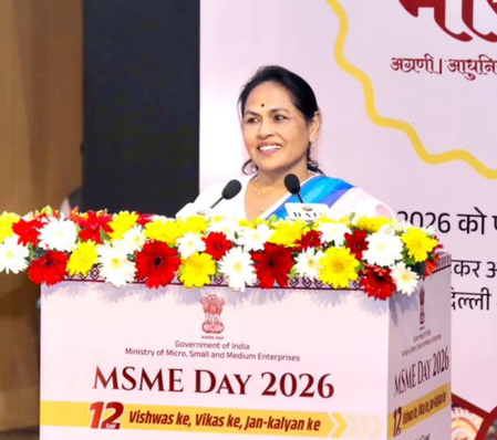8.7 करोड़ एमएसएमई दे रहे देश की अर्थव्यवस्था को रफ्तार, 38 करोड़ लोगों की आजीविका का बने सहारा: मंत्री