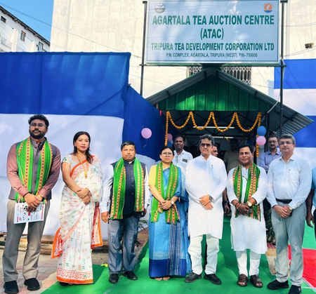 त्रिपुरा में राज्य का पहला चाय नीलामी केंद्र शुरू, सीएम माणिक साहा ने किया उद्घाटन