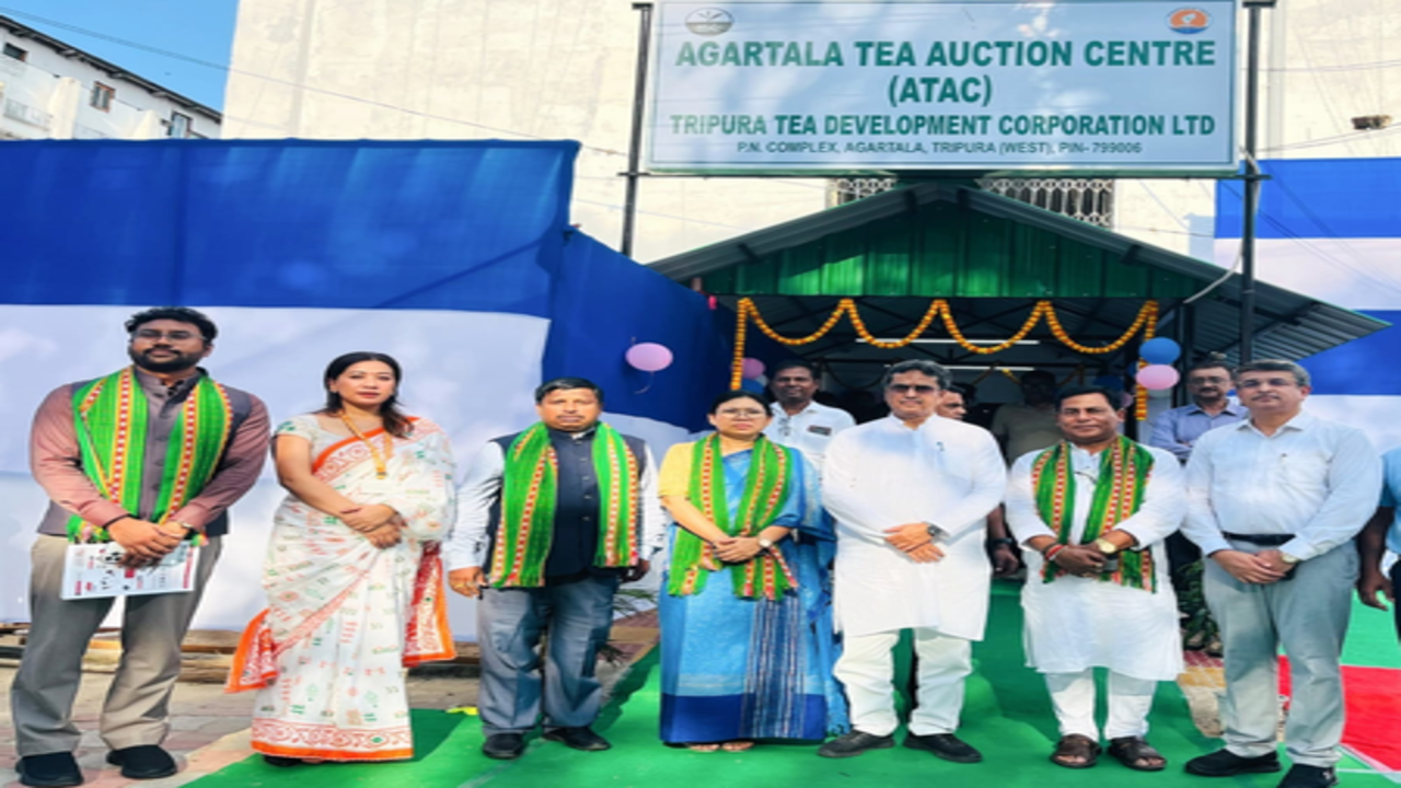 त्रिपुरा में राज्य का पहला चाय नीलामी केंद्र शुरू, सीएम माणिक साहा ने किया उद्घाटन