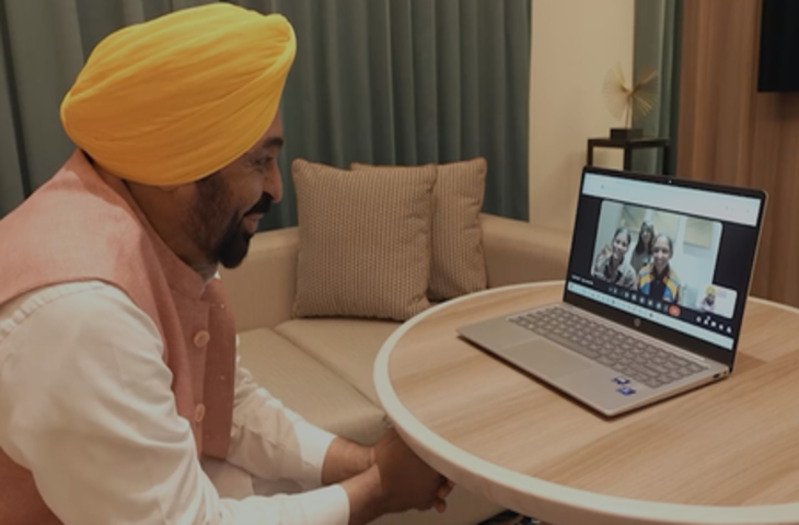 'आप सभी ने देश का मान बढ़ाया,' मुख्यमंत्री भगवंत मान ने हरमनप्रीत, अमनजोत और हरलीन से वीडियो कॉल पर की बात