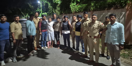 गोरखपुर में पुलिस मुठभेड़ में दो चेन स्नेचर के पैर में लगी गोली, सिपाही भी घायल