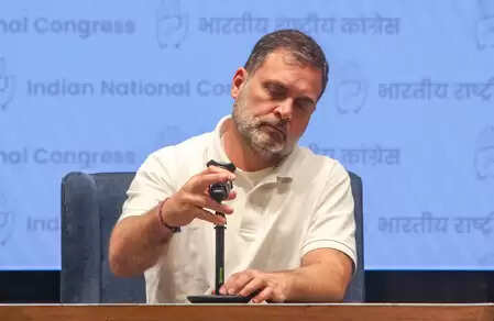 'चुनाव आयोग जनता को गुमराह कर रहा', 'स्याही विवाद' पर राहुल गांधी का हमला, भाजपा ने किया पलटवार