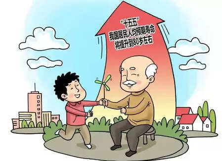 चीनी लोगों की औसत जीवन प्रत्याशा 80 वर्ष तक बढ़ेगी