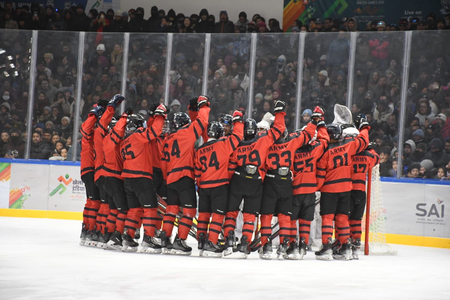 केआईडब्ल्यूजी 2026: चंडीगढ़ को 3-2 से हराकर सेना ने आइस-हॉकी में जीता गोल्ड