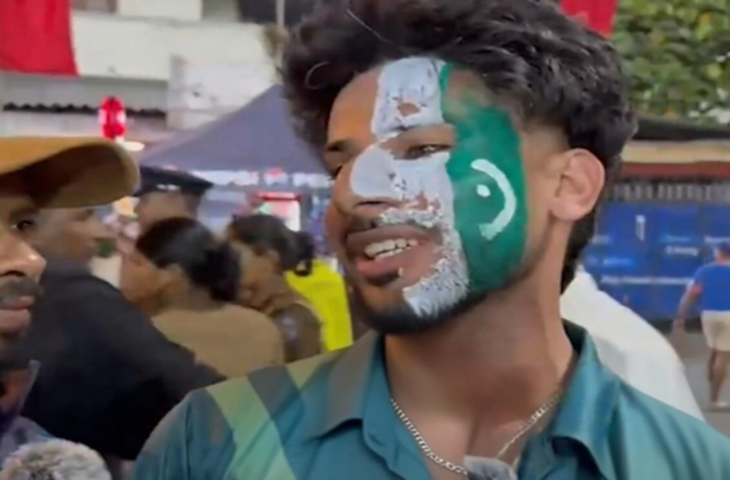 इंडिया टीम की जीत पर पाकिस्&zwj;तानी फैन बोला- 'अगर फाइट करके हारते तो इतना दुख नहीं होता'