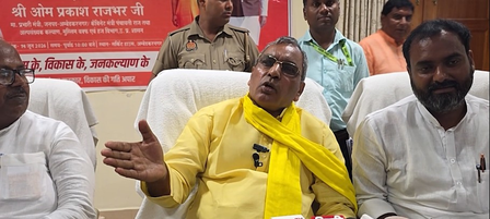 मसूद गाजी को लेकर शौकत अली के बयान पर भड़के ओपी राजभर, कहा-'महाराजा सुहेलदेव ने गाजी को दौड़ाकर मारा था'
