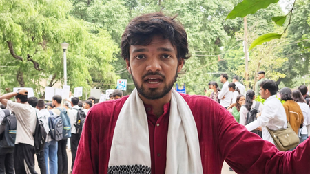 डूसू चुनाव से पहले 'बदलो डीयू, बदलो डूसू' मार्च की घोषणा, नेहा बोरा ने भी की शिरकत
