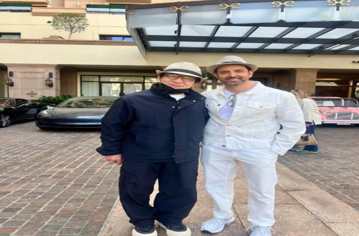 जैकी चैन और ऋतिक रोशन की मुलाकात, 'कुंग फू फाइटिंग' गाना किया समर्पित