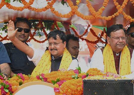 यूपी को उत्तम प्रदेश बनाने की कार्यकर्ताओं की हुंकार, 2027 में फिर खिलेगा कमल : नितिन नवीन
