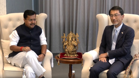दिल्ली में भाजपा अध्यक्ष नितिन नवीन ने जापान के राजदूत ओनो केइची से की मुलाकात, द्विपक्षीय संबंधों पर हुई चर्चा
