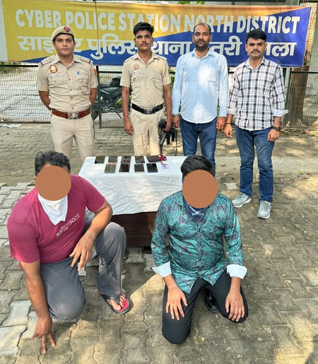 कस्टमर केयर के नाम पर 1.19 लाख की ठगी, दिल्ली पुलिस ने 4 साइबर जालसाजों को दबोचा