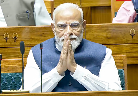 लोकसभा में मतदान से पहले पीएम मोदी की अपील, ‘नारी शक्ति वंदन अधिनियम में संशोधन का साथ दें’