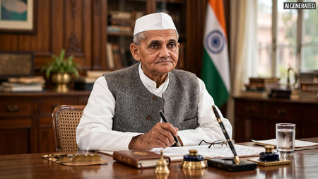 दहेज में केवल चरखा और खादी स्वीकार किया, प्रधानमंत्री बने फिर भी कार के लिए लिया 5000 का लोन