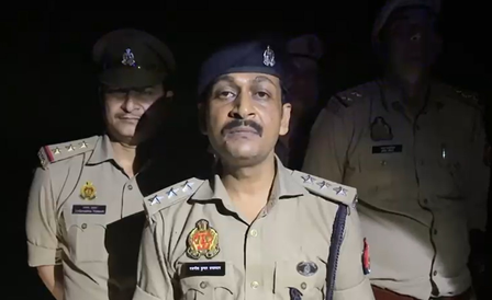 बदायूं में पुलिस मुठभेड़ में 50 हजार का इनामी बदमाश गिरफ्तार